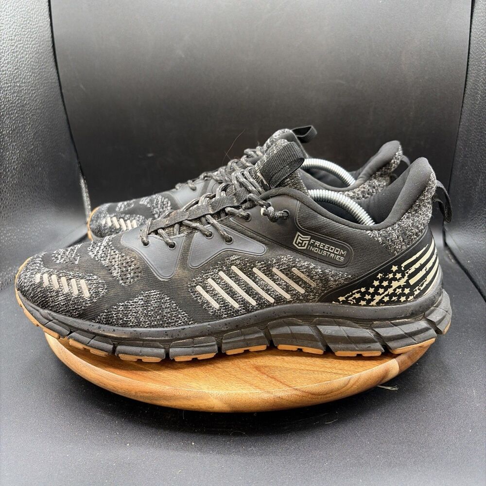 Freedom Industries XP1-RT Mens Size 12.5 Shoes Crossfit Running Black Gum